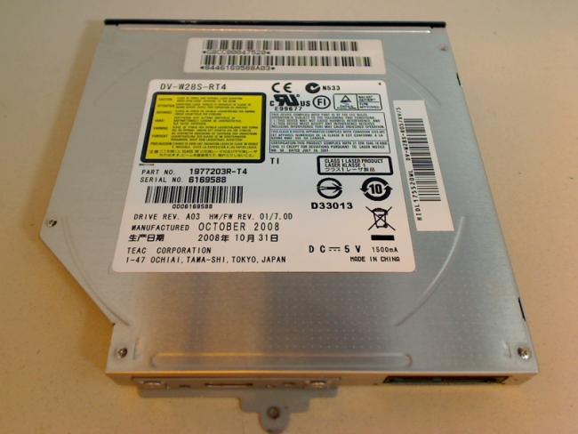 DVD Burner Writer DV-W28S-RT4 Bezel & Fixing Toshiba TECRA A10-10Z