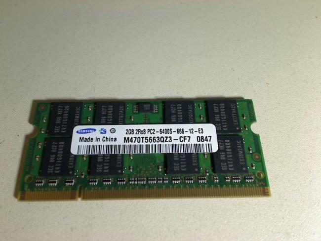 2GB DDR2 PC2-6400S Samsung SODIMM RAM Memory Toshiba TECRA A10-10Z