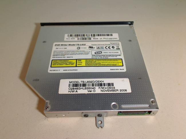 DVD Burner Writer TS-L632 with Blende´Fixing Dell Inspiron 6400 (1)
