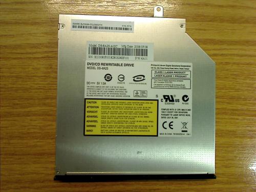 DVD Burner DS-8A2S with Bezel Acer 5730ZG-324G32Mn