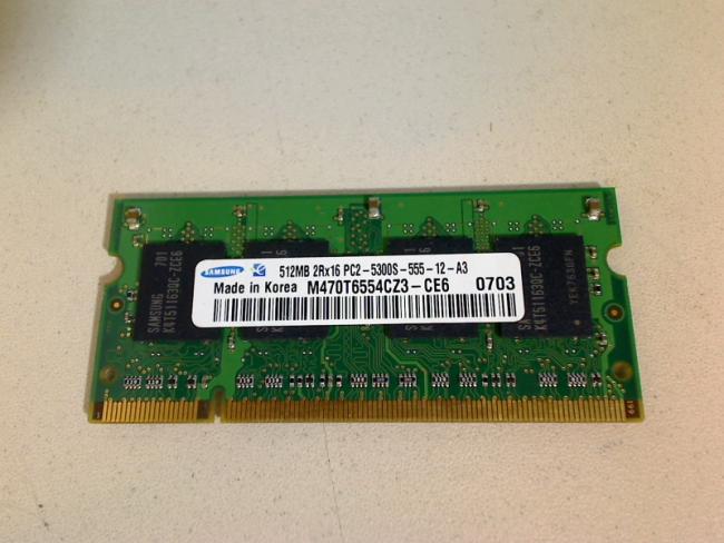 512MB DDR2 PC2-5300S Samsung SODIMM RAM Memory Acer Aspire 5535 MS2254