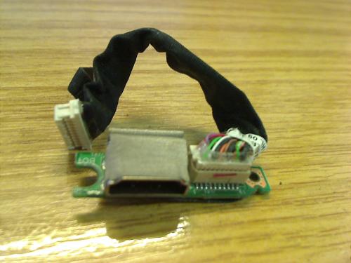 HDMI Port Board Cables Asus K51AC