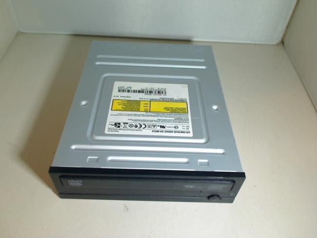 CD-RW/DVD DRIVE SH-M522 mit Blende Schwarz ECOQUIET 2 17"