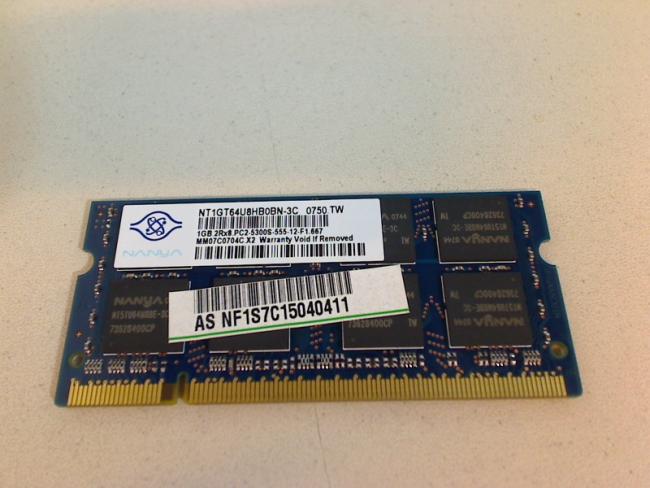 1GB DDR2 PC2-5300S NANYA SODIMM Ram Memory ASUS X51RL