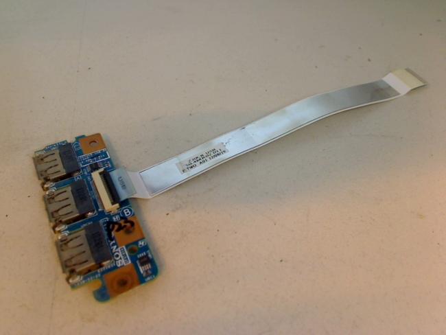 USB Port 3-Fach Board circuit board Sony Vaio SVE171C11M