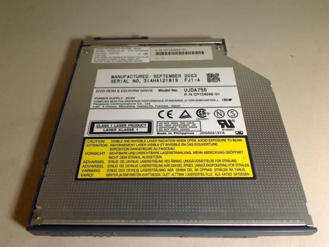 DVD-ROM & CD/RW Drive with Blende, mounting frames Fujitsu E4010D
