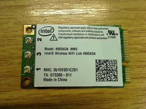 Wlan Card Module board circuit board WiFi Sony PCG-7121M VGN-NR21S (1)