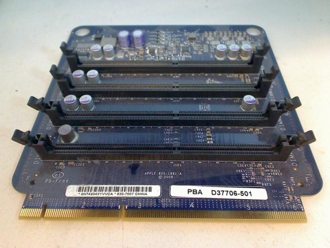 RAM Memory Arbeitsspeicher Board PBA D37706-501 Apple Mac Pro 579C-A1115 (2007)