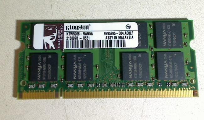 512MB DDR2 Kingston KTW5966-NAN5A SODIMM Dell Precision M70