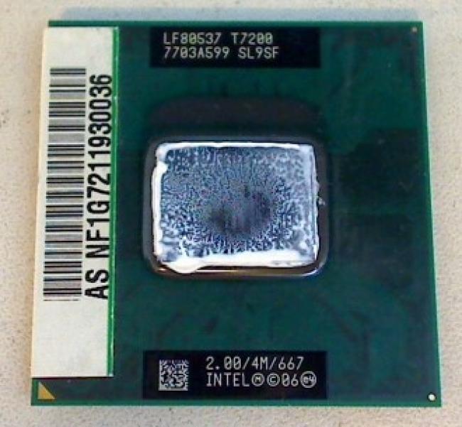 2GHz Intel Core 2 Duo T7200 Mobile CPU Prozessor Toshiba A100-775 (2)