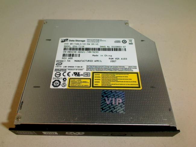 DVD Burner Writer GSA-T11N Bezel & Fixing Dell Inspiron 6400 (2)