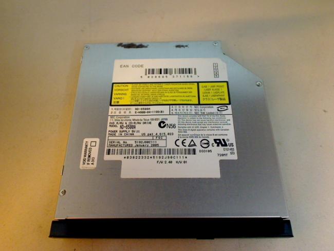 DVD Burner Writer ND-6500A with Bezel & Fixing Fujitsu AMILO M1425 (2)