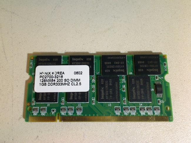 1GB DDR PC2700 333MHz SODIMM RAM Memory Fujitsu Amilo A1630 (2)