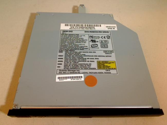 DVD-ROM/CD-RW Drive SBW-242 Mit Bezel & Fixing Cebop WB-B55