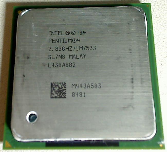 2.8 GHz Intel Pentium 4 SL7N8 CPU Prozessor Mobile Dell Inspiron 5160 PP08L
