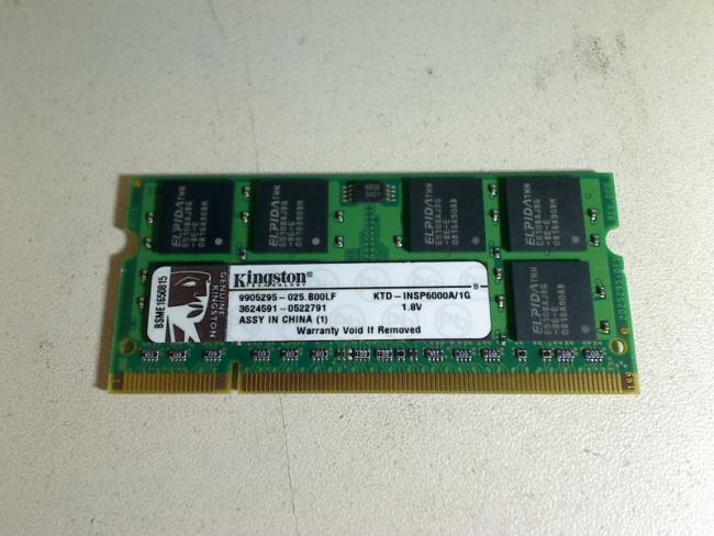 1GB DDR2 Kingston KTD-INSP6000A/1G SODIMM RAM Dell Latitude D810 PP15L