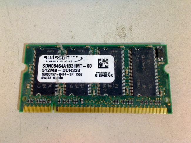 512MB DDR 333 Swissbit SODIMM RAM Memory Targa W730-K8 (1)