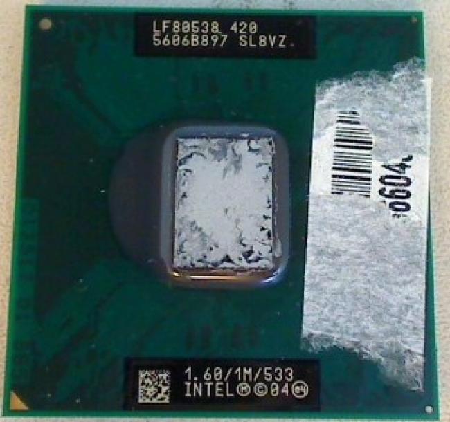 1.6 GHz Intel M420 SL8VZ CPU Prozessor Asus A9RP