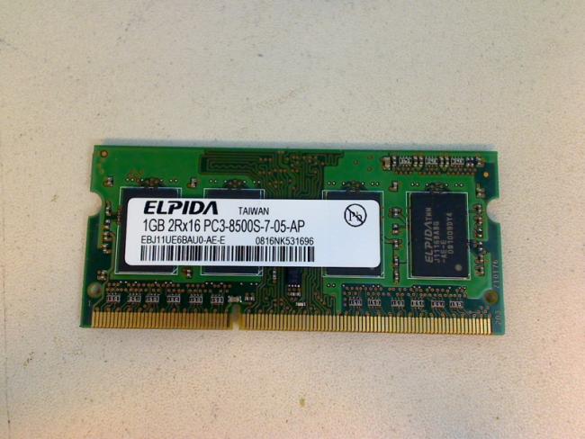 1GB DDR3 PC3-8500S ELPIDA SODIMM Ram Memory MEDION Akoya S4211