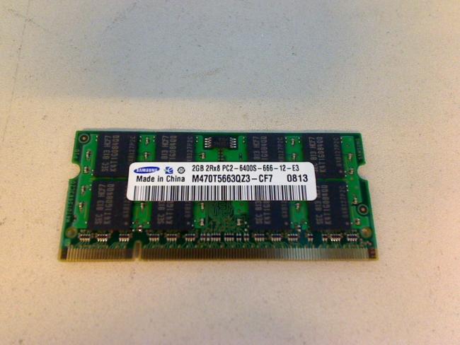 2GB DDR2 PC2-6400S Samsung SODIMM RAM Sony Vaio PCG-3B1M VGN-FW11M