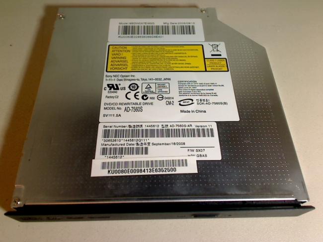 DVD Burner Writer AD-7560S & Blende, Fixing Acer Aspire 6530G - 744G32Mn