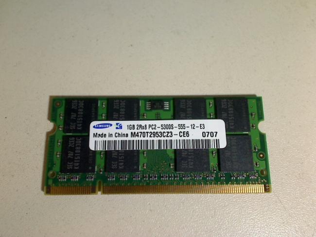 1GB DDR2 PC2-5300S Samsung SODIMM RAM Toshiba Satellite A210-109