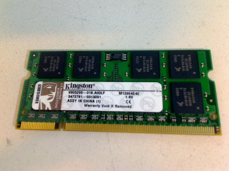 1GB DDR2 Kingston M12864E40 SODIMM RAM Sony PCG-7D1M VGN-FS315M
