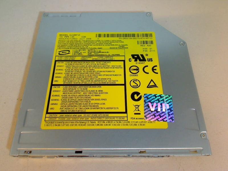 DVD Burner Writer UJ-857-C SlotIn Dell XPS M1330 PP25L