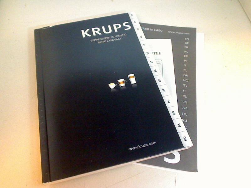 user manual Handbuch (Neu) Krups EA810870 Serie EA80 EA81