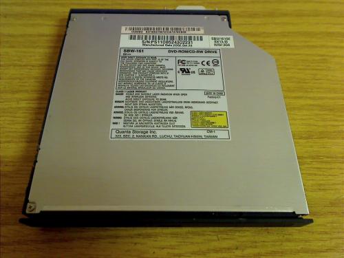 DVD Drive SBW-161 incl. Bezel Einschubfach Acer TravelMate 420 BL16