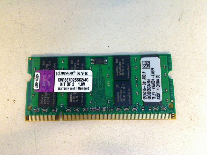 2GB DDR2 PC2-5400 Kingston KVR667D2S5K2/4G Sony PCG-6W2M VGN-SZ71MN