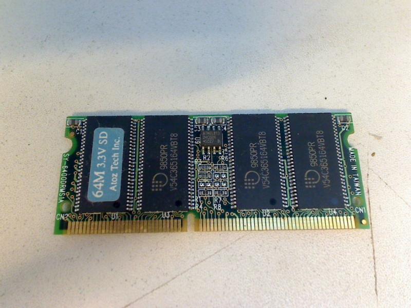 64M 3.3V SD RAM Memory Memory Clevo 8500 Galaxy
