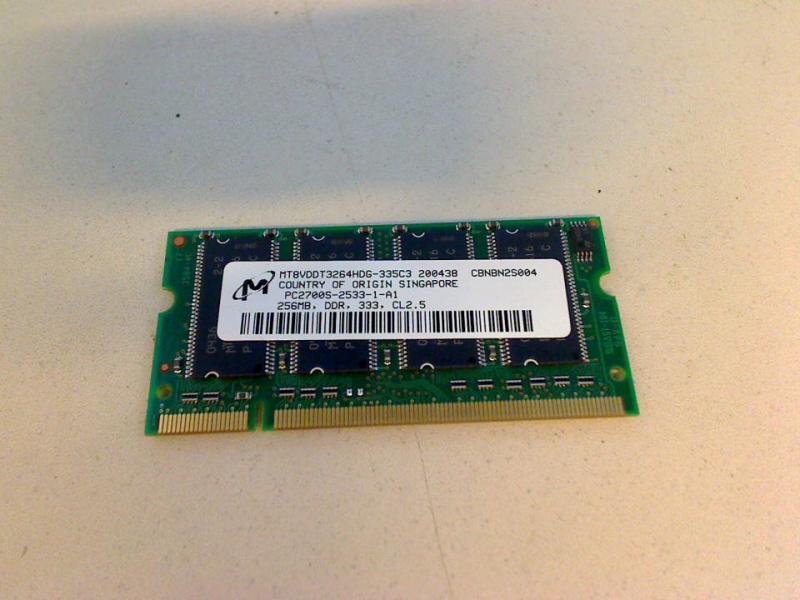 256 MB DDR PC2700S SODIMM RAM Memory Sony VGN-A217M PCG-8R1M