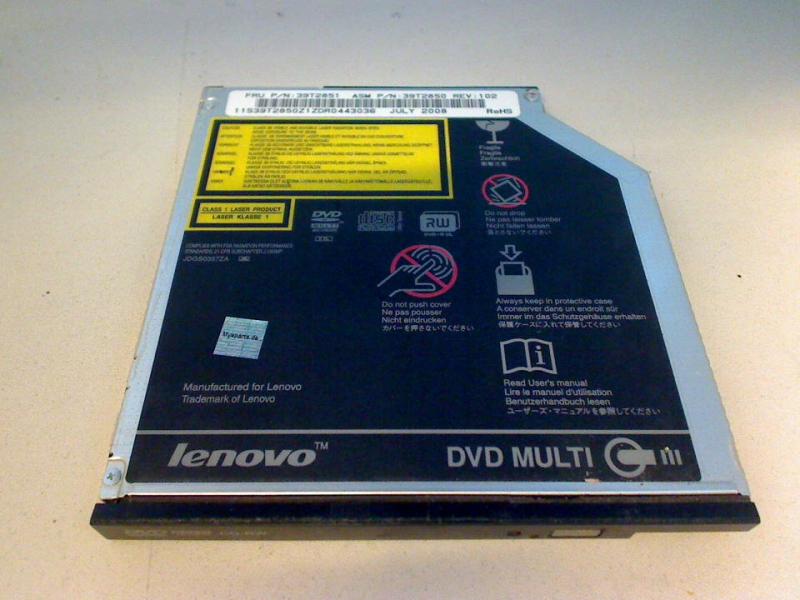 DVD Burner Writer UJ-852 & Bezel & Fixing IBM Lenovo T61 7665