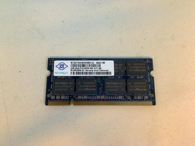 2GB DDR2 PC2-5300S NANYA SODIMM HP Compaq 8710p