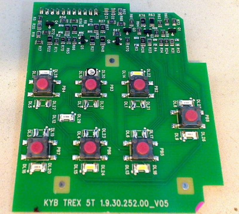 Control Panel electronic Board circuit board Saeco Tchibo Cafissimo HD8603