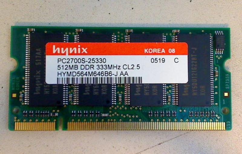512MB DDR 333 PC2700S hynix SODIMM RAM Acer Aspire 1360 1362LC #1