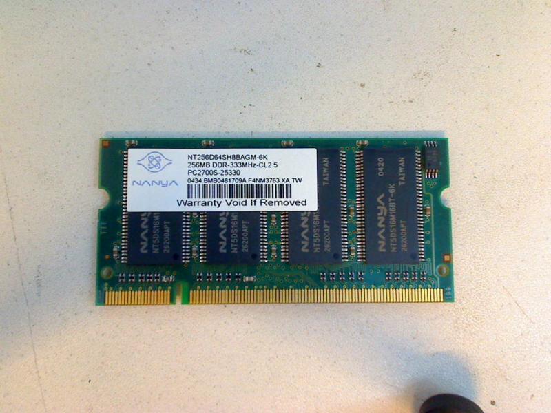 256MB DDR PC2700S NANYA SODIMM Ram Acer Aspire 1360 1362LC #1