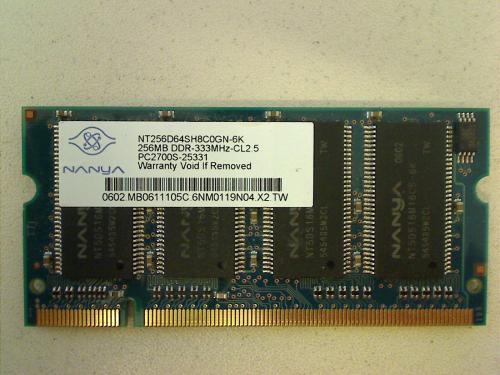 256 MB Ram Memory DDR 333 HP Compaq nx6110