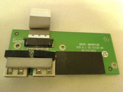 USB Port Board Cables Medion MD5400 FID2010