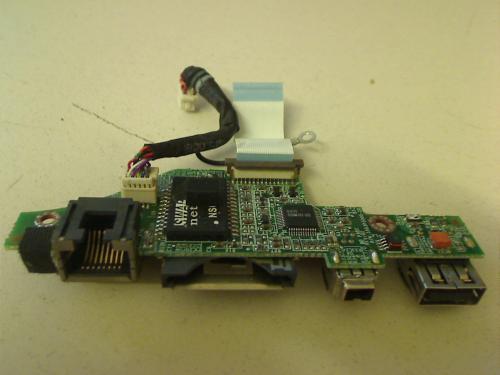 USB Lan Cardreader Board Cables Fujitsu Amilo 1667G (2)