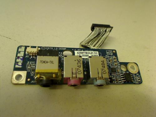 Audio Sound Board Cables Acer 7520 - 6A2G16Mi