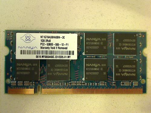 1 GB DDR2 NANYA 5300 Apple Macbook Pro 17.1"