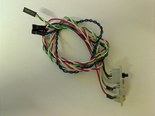 Power Switch LED Kabel Cable Einschalter Fujitsu Siemens Scaleo P