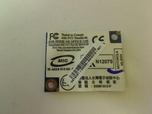 Fax Modem Board Card Module board circuit board ASUS V1J