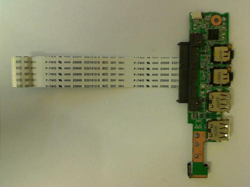 Power Switch USB Audio HDD Board Cables Eee PC 1005P -2