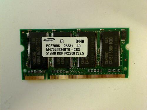 512MB Samsung DDR PC2700 Ram IBM 2373 2374 T41 T42