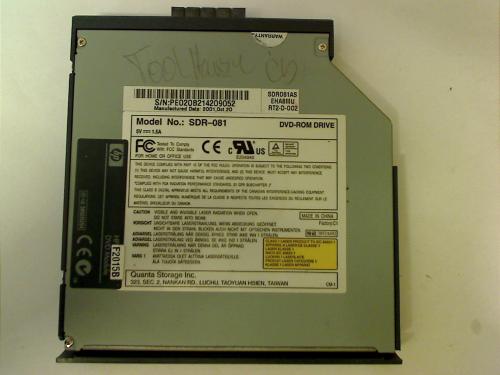 DVD ROM Drive SDR-081 with Bezel & mounting frames HP omnibook 6100