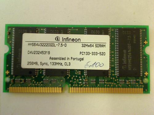 256MB SDRAM Memory PC133 HP omnibook 6100
