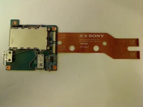 PCCARD Card Reader Board Cables Sony VGN-C2S PCG-6R1M